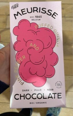 Buffed quinoa and pink peper