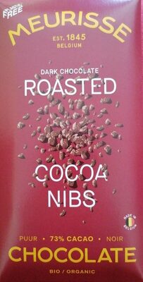 Dark chocolate roasted cocoa nibs