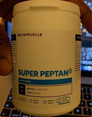 Super peptan front packaging