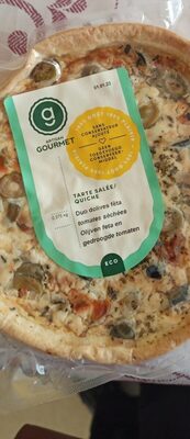 Quiche olives feta tomates séchées