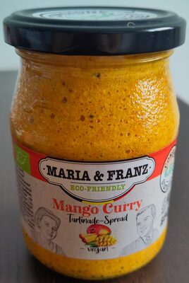 Mango Curry Spread front packaging