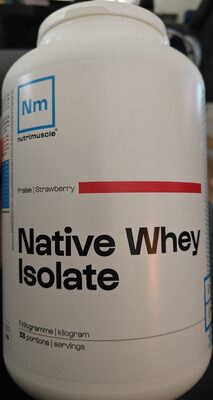 Native Whey Isolate Strawberry