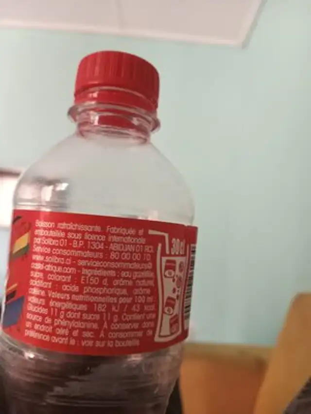 World Cola Boisson gazeuse nutrition facts table