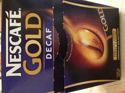 Nescafé Gold Decaf front packaging