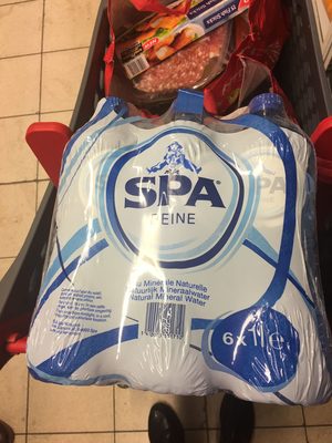 Spa Reine Water Fles 1L PK6 front packaging