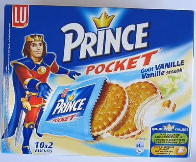 Prince Pocket goût vanille