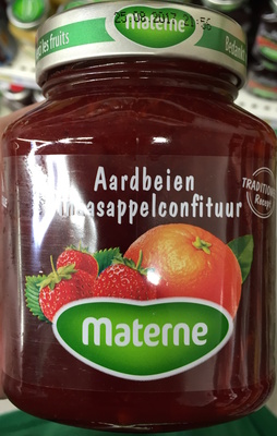 Aardbeien-sinaasappel confituur