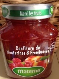 Confiture Nectarines & Framboises