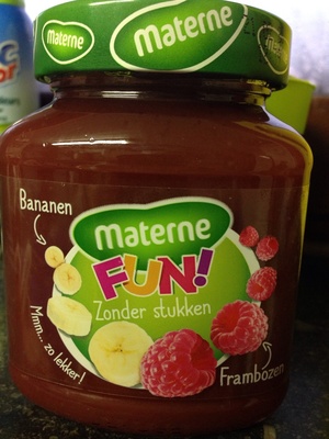 Confiture bananes-framboises