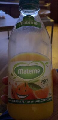 Jus d’orange sans pulpe