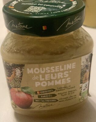 Mousseline de leurs pommes