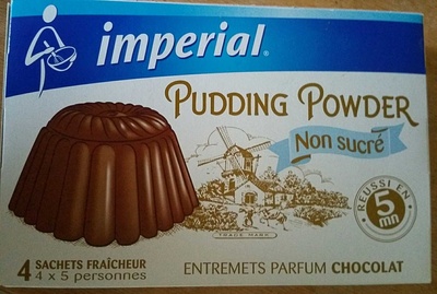 Pudding Powder Chocolat Non sucré