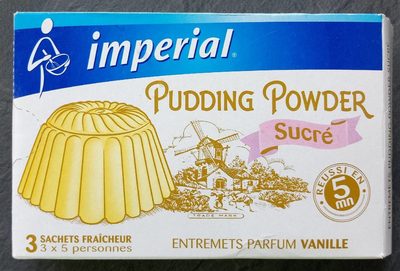Pudding Powder Vanille Sucré