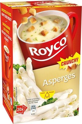 Soupes Instantanées Royco Asperges Aux Croûtons 20 Unités
