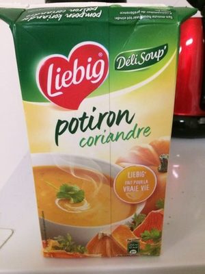 Soupe Potiron Coriandre front packaging