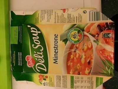 Minestrone front packaging