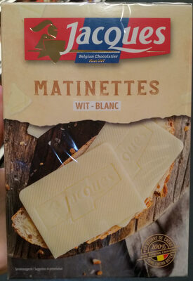 Matinettes blanc front packaging