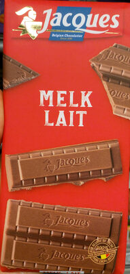 Chocolat lait front packaging