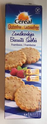 Biscuit sablé (framboise) front packaging