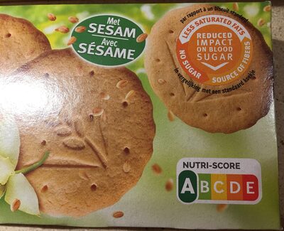 Céréal Sésame-vanille Biscuits