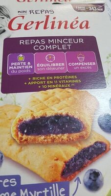 Mon repas Barres Pomme Myrtille