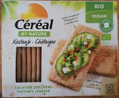 Tartines légères châtaignes front packaging