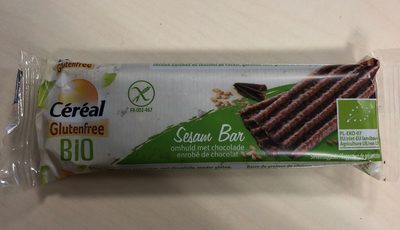 Bar de céréales front packaging