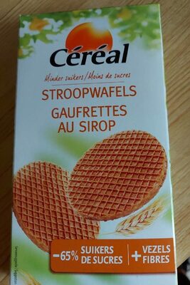 Céréales  gaufrettes au sirop