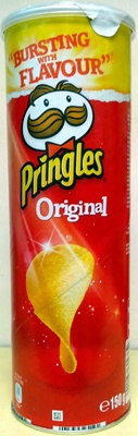 Pringles original front packaging