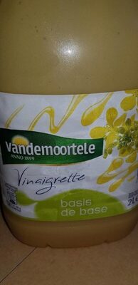 Vinaigrette de base front packaging