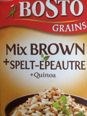 Mix Brown + épautre + quinoa
