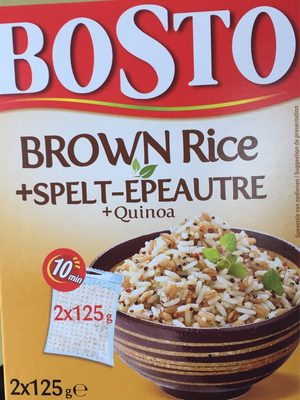 Brown Rice + Epeautre + Quinoa