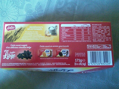 Mini gaufres de Liège