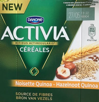Activia Céréales Noisette Quinoa