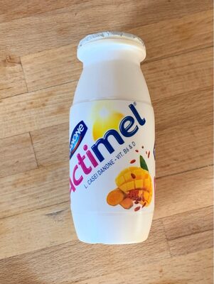 Actimel mangue, curcuma, baie de goji