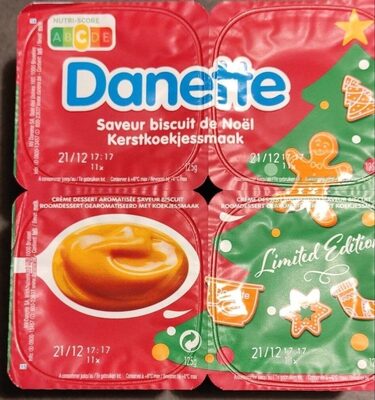Danette Saveur biscuit de Noël