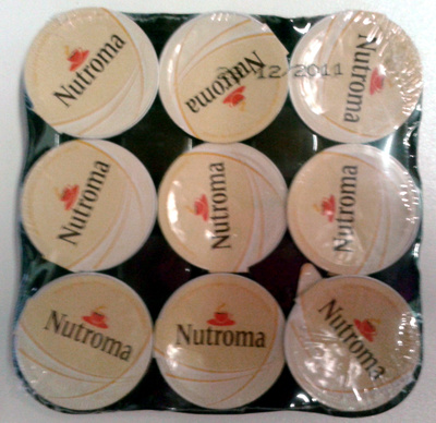 Lait entier concentré front packaging