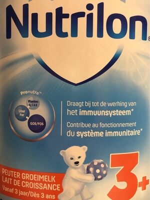 Lait de croissance 3+ Nutrilon