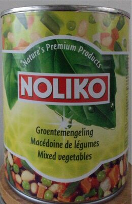 Macédoine de légumes front packaging