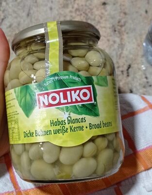 Habas blanca front packaging