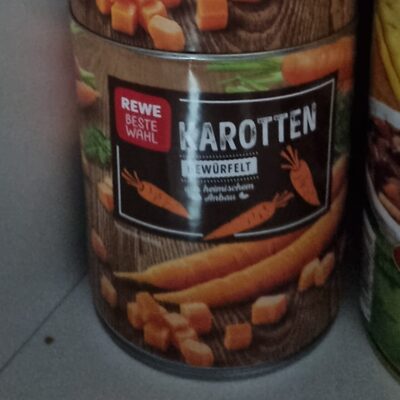 Karotten gewürfelt Mören