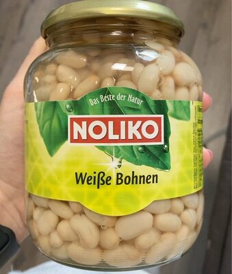 Weisse Bohnen front packaging