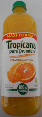 Pure Premium Orange sans pulpe 100% pur jus