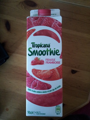 Smoothie fraise-framboise