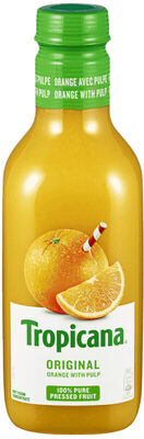 Tropicana Presset Appelsin med Fruktkjøtt