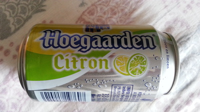 Hoegaarden Citron front packaging
