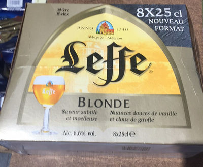 Bière blonde leffe