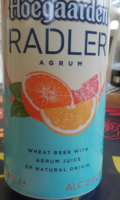 Hoegaarden-shandy -citrus-330ml-new / Radler -agrum-france