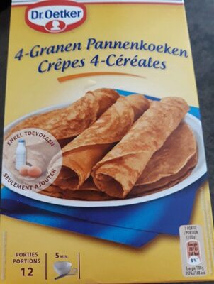 Crêpes 4 céréales