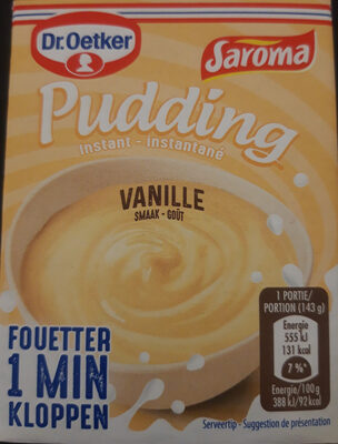 Saroma Pudding Vanille